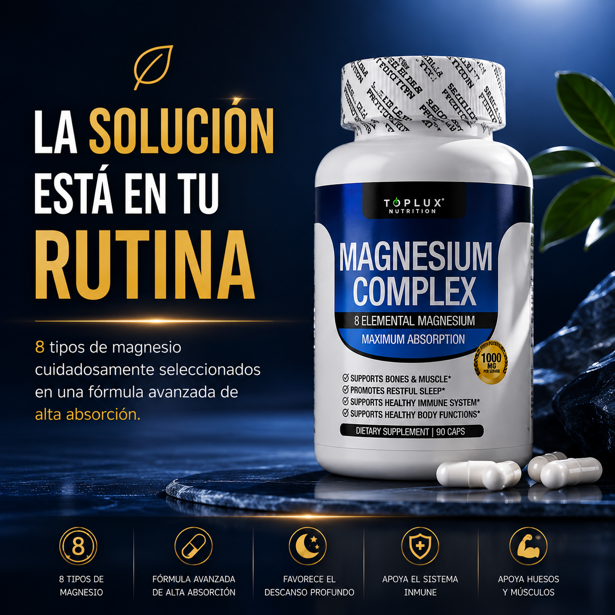 MAGNESIUM COMPLEX X 90 CAPS
